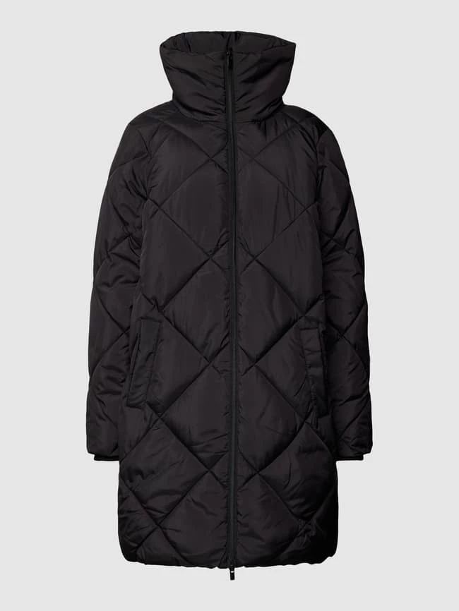 Vila Steppmantel Mit Stehkragen Modell 'VIADAYA' - Schwarz 2 Vila Steppmantel Mit Stehkragen Modell 'VIADAYA' - Schwarz – Bild 2