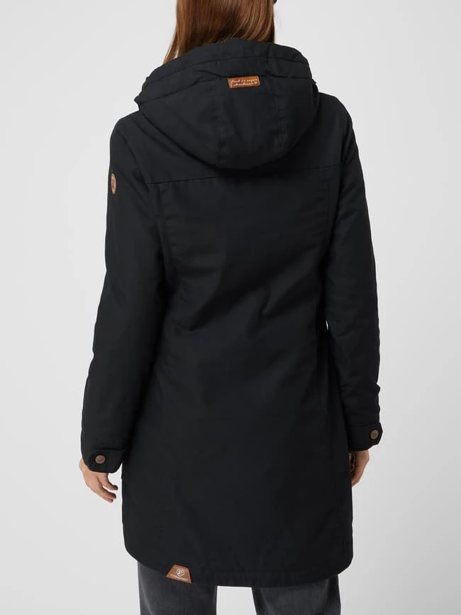 Ragwear Parka Mit Kapuze Modell 'Jannisa' - Schwarz 5 Ragwear Parka Mit Kapuze Modell 'Jannisa' - Schwarz – Bild 5