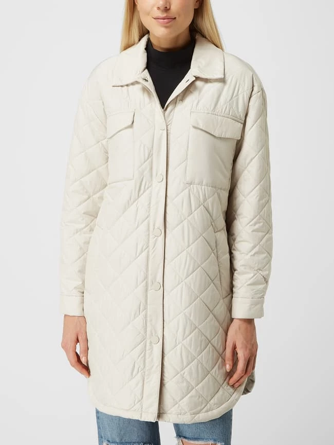 Only Steppmantel Mit Umlegekragen Modell 'New Tanzania' - Beige 4 Only Steppmantel Mit Umlegekragen Modell 'New Tanzania' - Beige – Bild 4