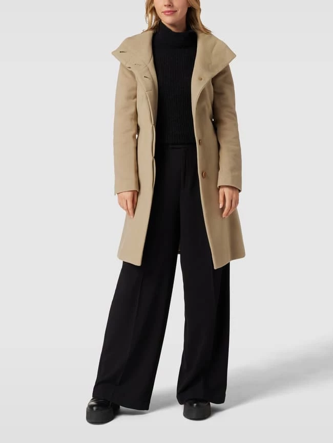 Drykorn Mantel Mit Umlegekragen Modell 'CAVERS' - Camel 1 Drykorn Mantel Mit Umlegekragen Modell 'CAVERS' - Camel