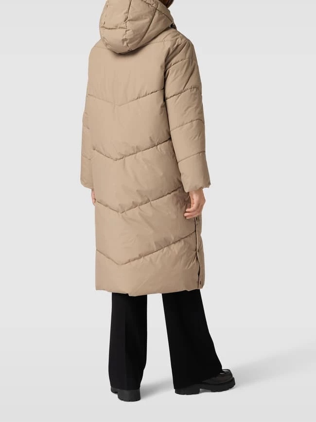 Jake*s Collection Steppmantel Mit Kapuze - Schlamm 5 Jake*s Collection Steppmantel Mit Kapuze - Schlamm – Bild 5