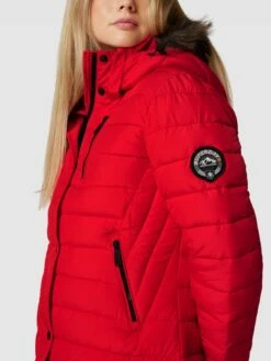 Superdry Steppmantel Mit Kunstpelzkragen Modell 'SUPER' - Hellrot -WINTERMÄNTEL Verkaufs-Shop 64p4ohac89350dq98oo3gl2590qk4gq1a164ci2i9cpl0e9j918kkkpk94o4cla685754jie8spkkgada4o3go9oc4s38pj570qmcd9kcko30ob16hgjcpj2cco32cr36osj0p0
