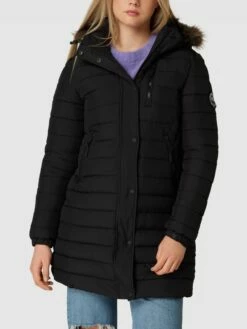Superdry Steppmantel Mit Kunstpelzkragen Modell 'SUPER' - Schwarz -WINTERMÄNTEL Verkaufs-Shop 64pjgi2da193ggpp6gr38i1i9d236iqfaork6ia861646dqi91akgkq3a134ud2565ak6iqjad250gpn9t3m4e316cojcdhpcormac9kcdi30e9jcgq3ec1gcgp38c9m6cq62c8
