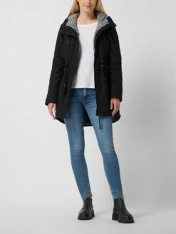 Ragwear Parka Mit Baumwoll-Anteil Modell 'Elsie' - Schwarz