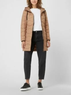 Frieda & Freddies Steppmantel Mit Kapuze - Taupe