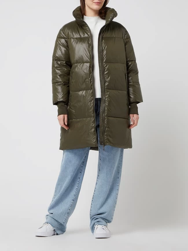 Jake*s Collection Steppjacke Mit Reißverschlusstaschen - Schilf 1 Jake*s Collection Steppjacke Mit Reißverschlusstaschen - Schilf