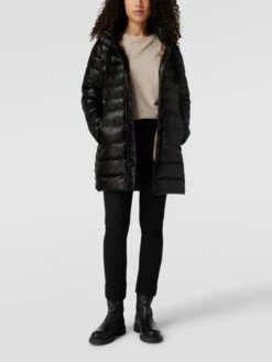 Fuchs Schmitt Steppmantel Mit Herausnehmbarer Kapuze - Schwarz