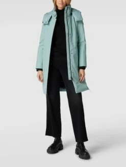 Fuchs Schmitt Mantel Mit Abnehmbarer Kapuze - Hellblau