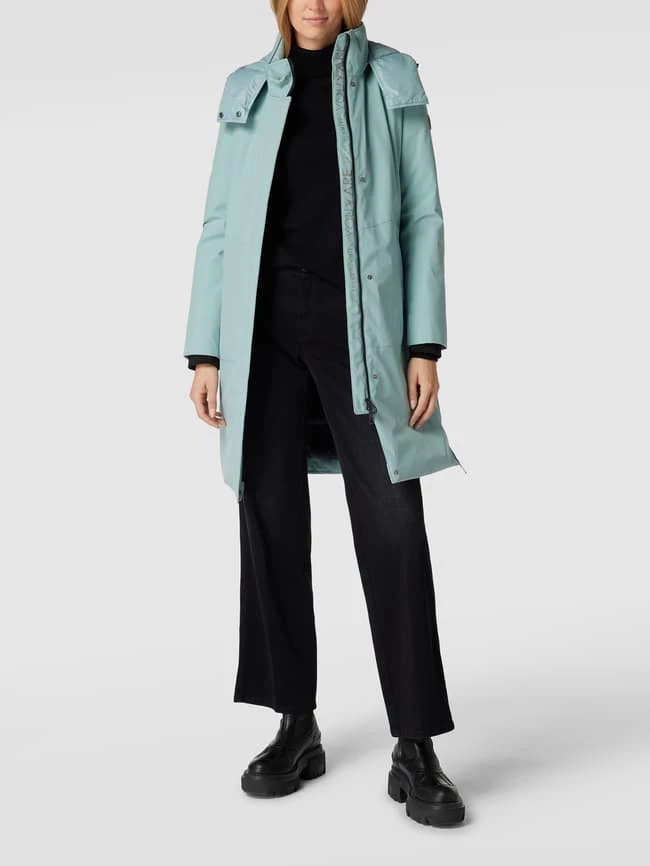 Fuchs Schmitt Mantel Mit Abnehmbarer Kapuze - Hellblau 1 Fuchs Schmitt Mantel Mit Abnehmbarer Kapuze - Hellblau