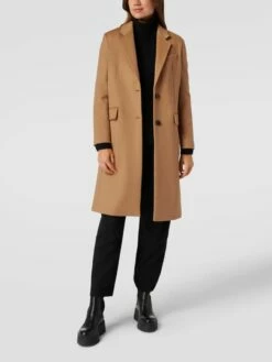 BOSS Mantel Mit Kurzer Knopfleiste Modell 'Catara' - Camel