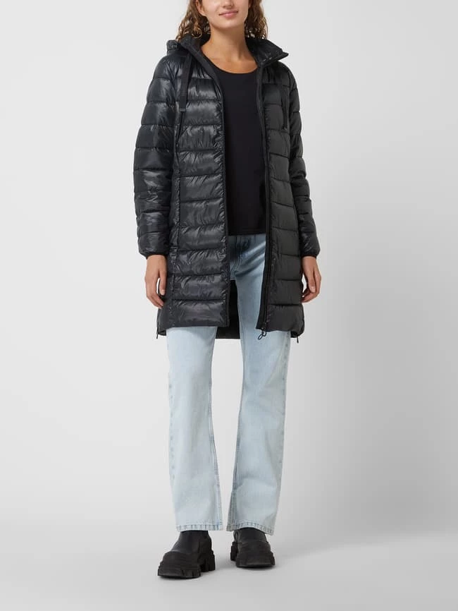 Esprit Steppmantel Mit Abnehmbarer Kapuze - Wasserabweisend - Schwarz 1 Esprit Steppmantel Mit Abnehmbarer Kapuze - Wasserabweisend - Schwarz