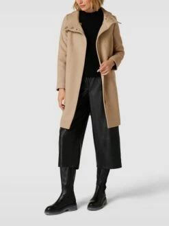 S.Oliver BLACK LABEL Mantel Mit Stehkragen - Camel