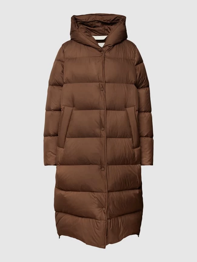 Marc O'Polo Daunenmantel Mit Kapuze - Mittelbraun 2 Marc O'Polo Daunenmantel Mit Kapuze - Mittelbraun – Bild 2