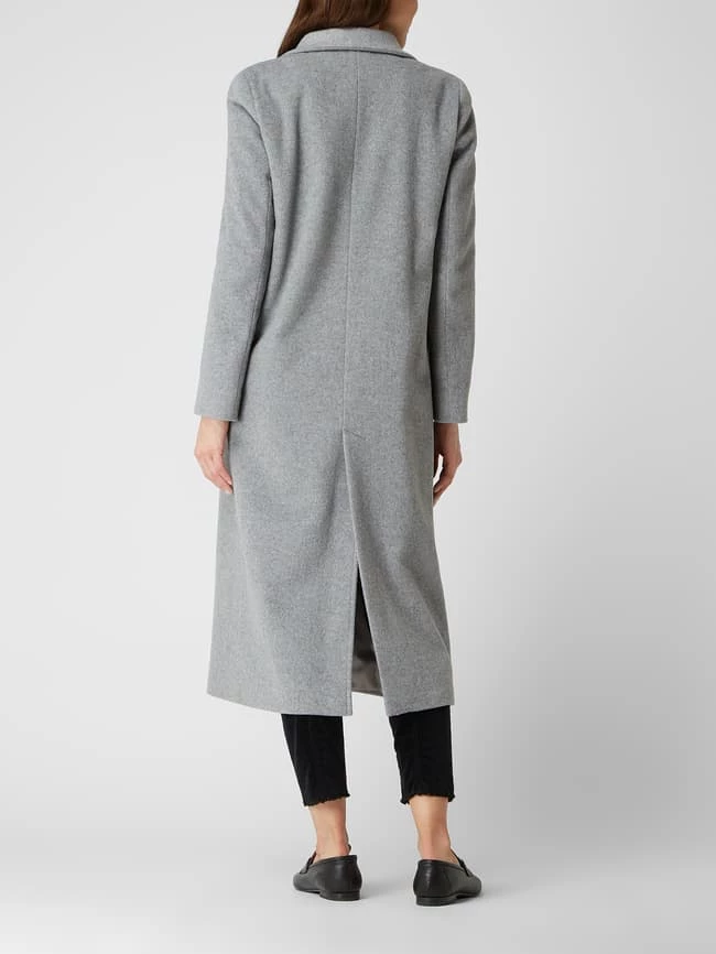 ICONS Cinzia Rocca Mantel Mit Kaschmir-Anteil - Hellgrau Meliert 4 ICONS Cinzia Rocca Mantel Mit Kaschmir-Anteil - Hellgrau Meliert – Bild 4