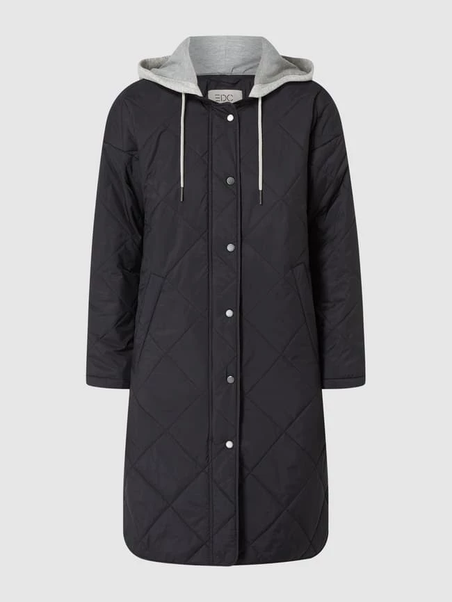 Edc By Esprit Steppmantel Mit überschnittenen Schultern - Schwarz 2 Edc By Esprit Steppmantel Mit überschnittenen Schultern - Schwarz – Bild 2