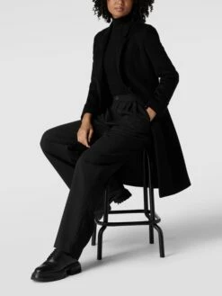 BOSS Mantel Mit Kurzer Knopfleiste Modell 'Catara' - Schwarz