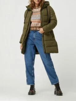 Esprit Steppjacke Mit Wattierung - Khaki