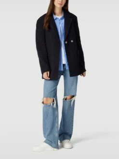 Only Mantel Mit Reverskragen Modell 'PIPER' - Marineblau