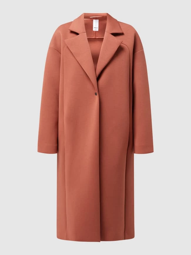 Brax Oversized Mantel Aus Scuba - Rostrot 2 Brax Oversized Mantel Aus Scuba - Rostrot – Bild 2
