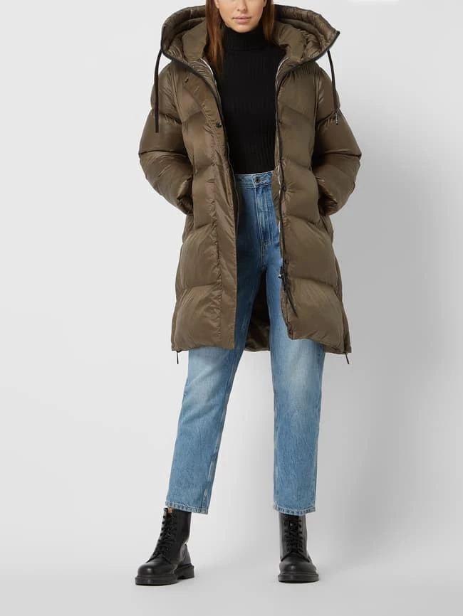 Replay Steppmantel Mit Kapuze - Schlamm 1 Replay Steppmantel Mit Kapuze - Schlamm