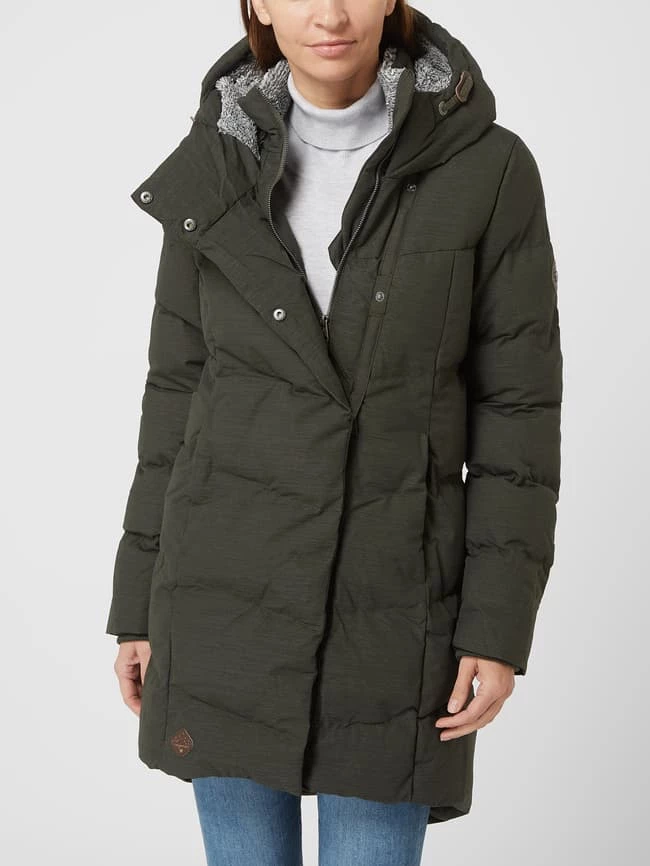 Ragwear Steppmantel Mit Kapuze Modell 'Pavla' - Olivgrün 4 Ragwear Steppmantel Mit Kapuze Modell 'Pavla' - Olivgrün – Bild 4
