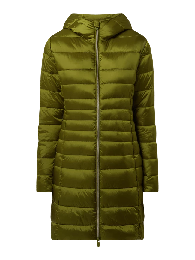 SAVE THE DUCK Steppmantel Mit Wattierung Modell 'Camille' - Wasserabweisend - Khaki 2 SAVE THE DUCK Steppmantel Mit Wattierung Modell 'Camille' - Wasserabweisend - Khaki – Bild 2