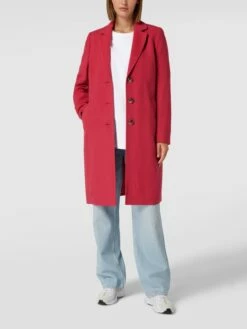 Christian Berg Woman Selection Mantel Mit Seitlichen Eingrifftaschen - Fuchsia