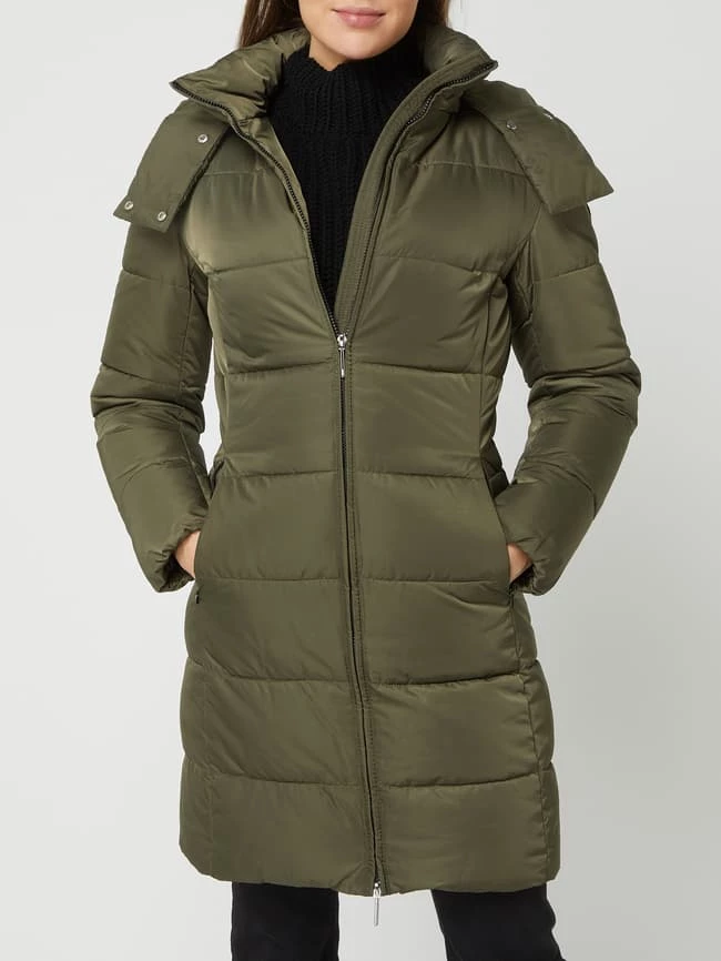 HUGO Steppmantel Mit Wattierung Modell 'Fleuris' - Olivgrün 4 HUGO Steppmantel Mit Wattierung Modell 'Fleuris' - Olivgrün – Bild 4