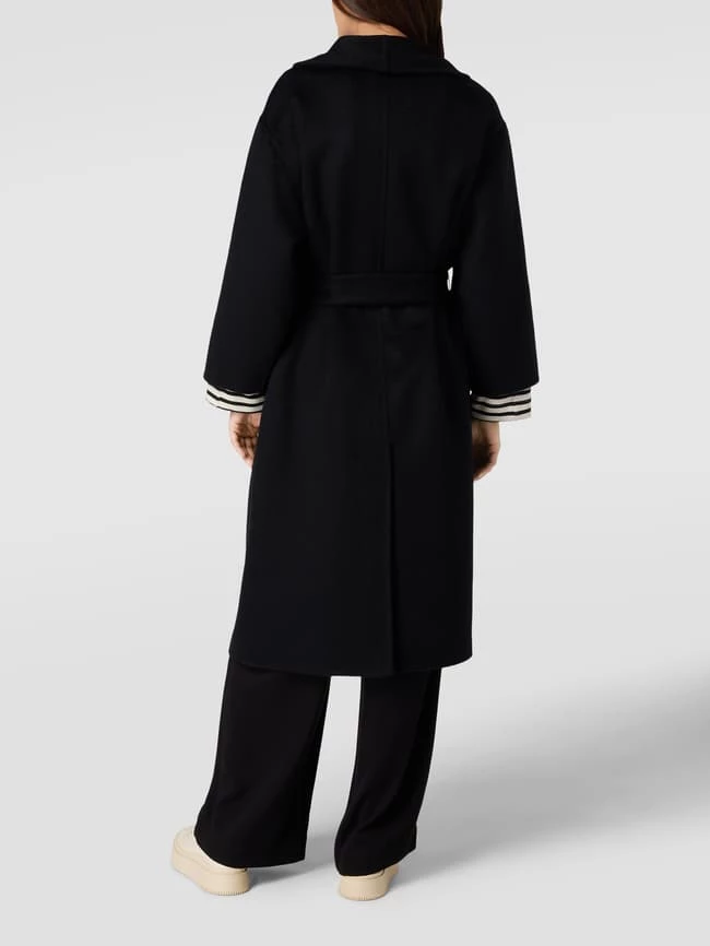 Joseph Janard Mantel Mit Seitlichen Eingrifftaschen - Schwarz 5 Joseph Janard Mantel Mit Seitlichen Eingrifftaschen - Schwarz – Bild 5