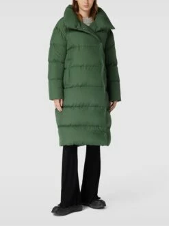 Superdry Steppmantel Mit Stehkragen - Dunkelgrün