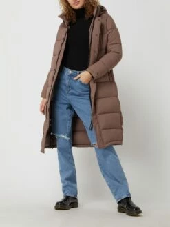 Khujo Steppmantel Mit Wattierung Modell 'Corinna' - Taupe