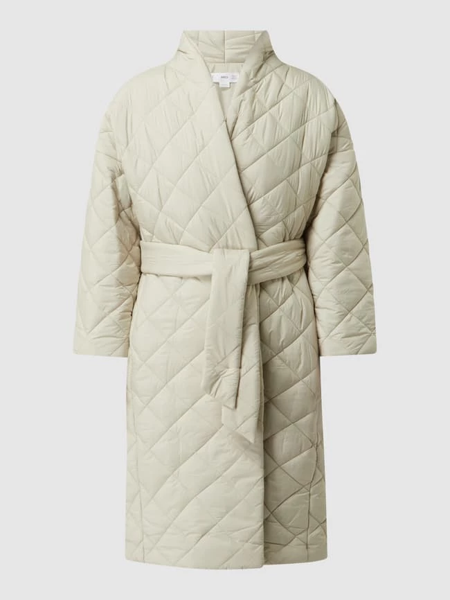 Mango Steppmantel Mit Wattierung Modell 'Verdure' - Beige 2 Mango Steppmantel Mit Wattierung Modell 'Verdure' - Beige – Bild 2