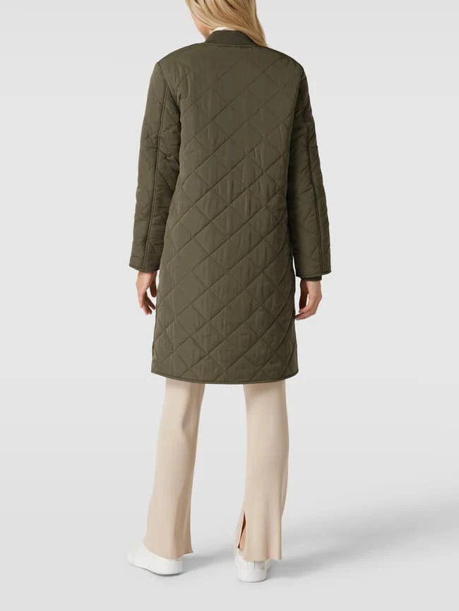 Montego Steppmantel Mit Seitlichen Eingrifftaschen - Olivgrün 5 Montego Steppmantel Mit Seitlichen Eingrifftaschen - Olivgrün – Bild 5