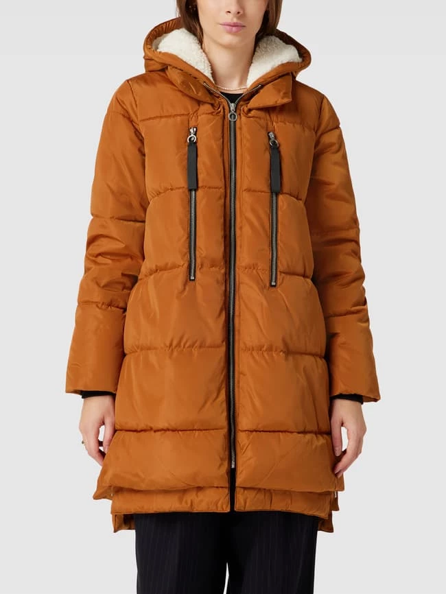 Only Steppmantel Mit Kapuze Modell 'ONLNORA' - Kupfer 4 Only Steppmantel Mit Kapuze Modell 'ONLNORA' - Kupfer – Bild 4
