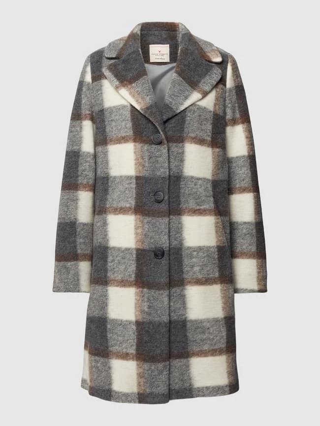 Fuchs Schmitt Mantel Mit Seitlichen Eingrifftaschen - Silber 2 Fuchs Schmitt Mantel Mit Seitlichen Eingrifftaschen - Silber – Bild 2