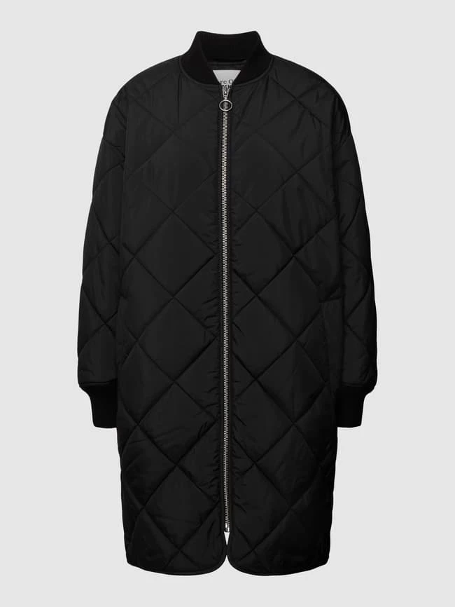 Marc O'Polo Denim Steppmantel Mit Label-Detail - Schwarz 2 Marc O'Polo Denim Steppmantel Mit Label-Detail - Schwarz – Bild 2