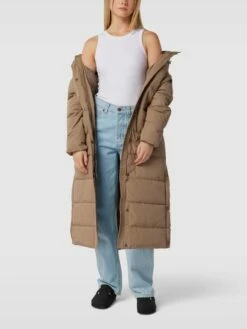 Only Steppmantel Mit Pattentaschen Model 'ONLCAMMIE' - Sand