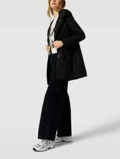 Only Mantel Mit Kapuze Modell 'SEDONA' - Schwarz