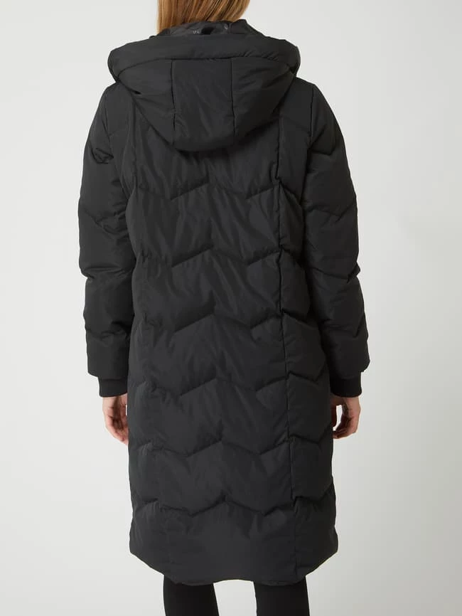 Fransa Steppmantel Mit Kapuze - Schwarz 5 Fransa Steppmantel Mit Kapuze - Schwarz – Bild 5