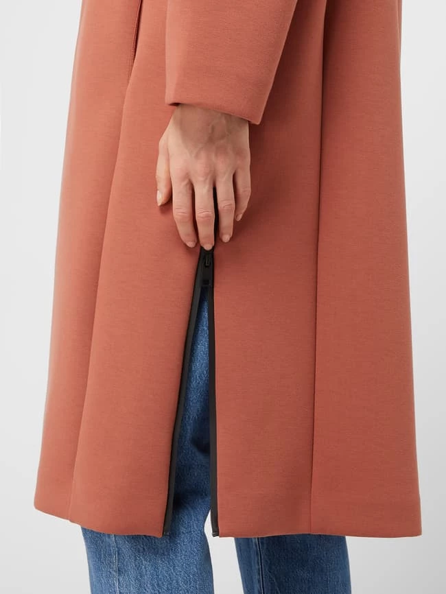 Brax Oversized Mantel Aus Scuba - Rostrot 3 Brax Oversized Mantel Aus Scuba - Rostrot – Bild 3