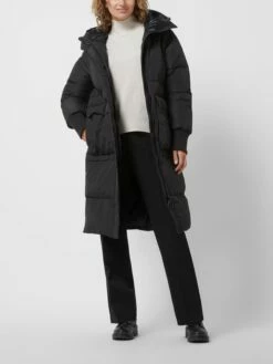 Embassy Of Bricks & Logs Steppmantel Mit Kapuze - Schwarz