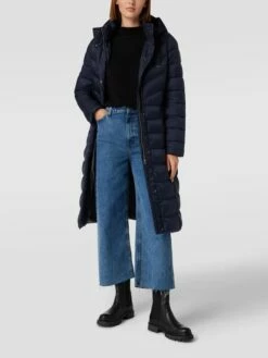 Fuchs Schmitt Steppmantel Mit Kapuze - Marineblau