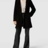 Christian Berg Woman Selection Mantel In Teddyfell-Optik Modell 'teddy' - Schwarz