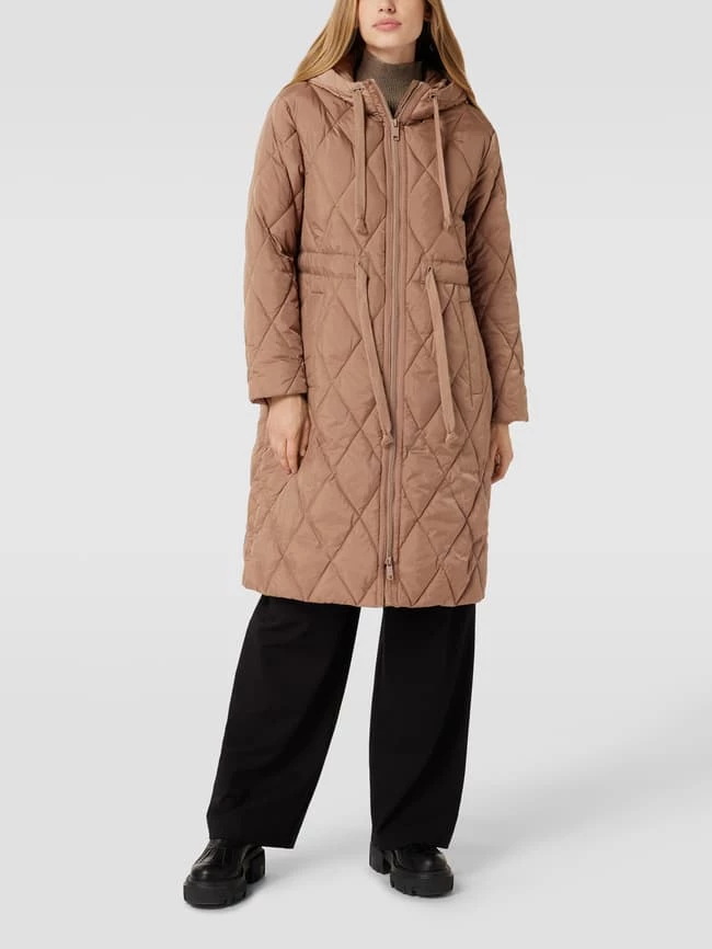 Taifun Steppmantel Mit Taillenzug Modell 'OUTDOOR' - Taupe 4 Taifun Steppmantel Mit Taillenzug Modell 'OUTDOOR' - Taupe – Bild 4