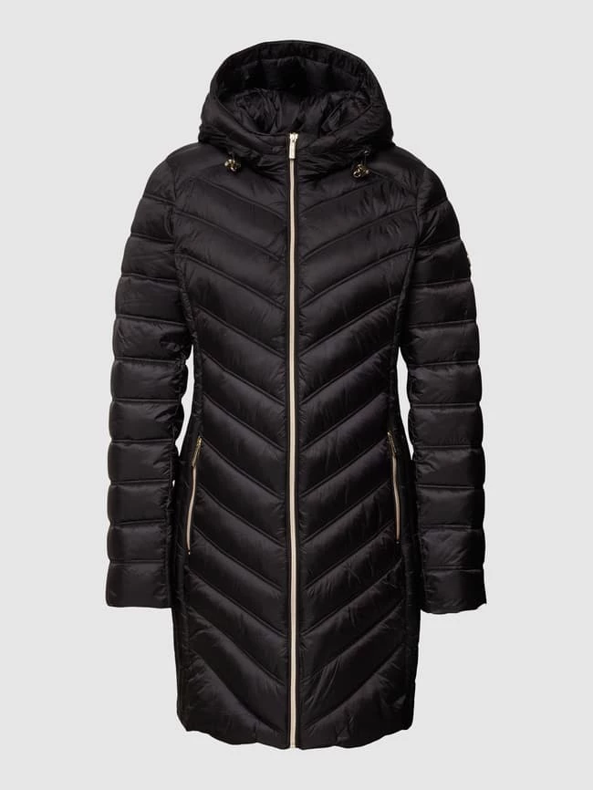 MICHAEL Michael Kors Steppmantel Mit Label-Detail Modell 'LONG' - Schwarz 2 MICHAEL Michael Kors Steppmantel Mit Label-Detail Modell 'LONG' - Schwarz – Bild 2