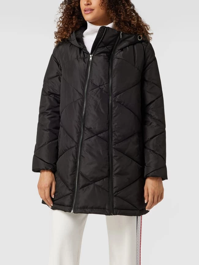 Mamalicious Umstands-Steppmantel Mit Kapuze - Schwarz 4 Mamalicious Umstands-Steppmantel Mit Kapuze - Schwarz – Bild 4