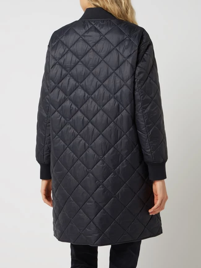 Marc O'Polo Oversized Steppmantel Mit Stehkragen - Marineblau 5 Marc O'Polo Oversized Steppmantel Mit Stehkragen - Marineblau – Bild 5