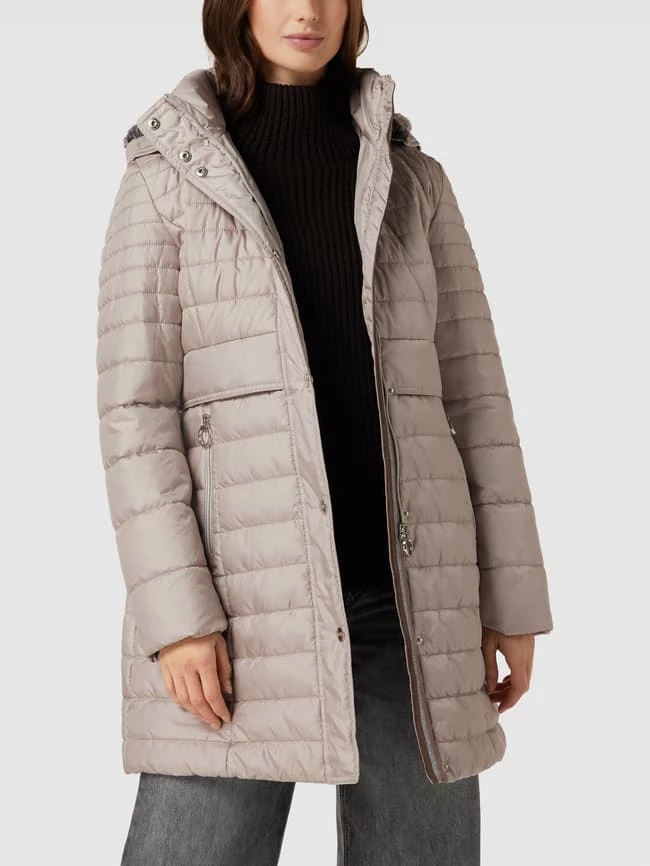 Betty Barclay Steppmantel Mit Teddyfutter - Stein 4 Betty Barclay Steppmantel Mit Teddyfutter - Stein – Bild 4