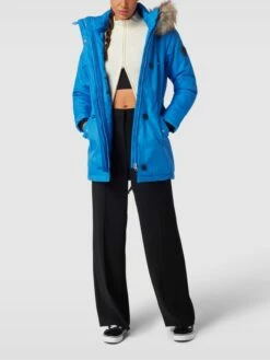 Only Parka Mit Kunstpelzkragen Modell 'ONLIRS' - Royalblau