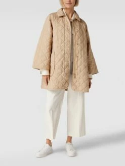 Weekend Max Mara Steppmantel Mit Umlegekragen - Beige